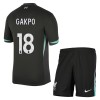 Maglia ufficiale Liverpool Gakpo 18 Trasferta 2024-25 per Bambino